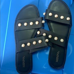 Black sandals